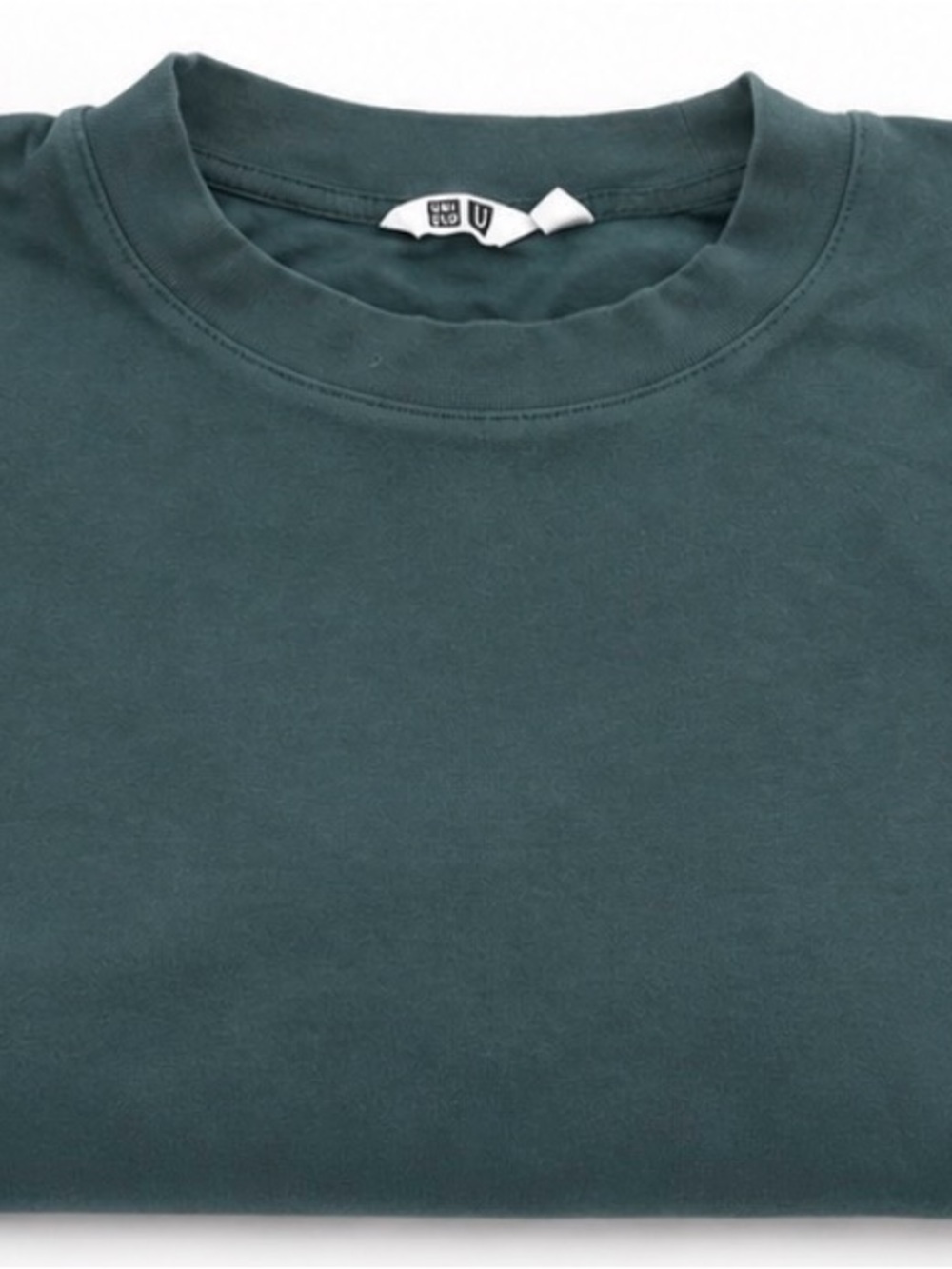 Uniqlo Dark Teal Crewneck T-Shirt